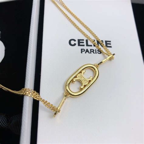 ceinture celine|maillon triomphe necklace.